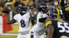 Baltimore Ravens quarterback Lamar Jackson