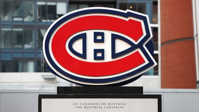 Montreal Canadiens logo at Bell Centre
