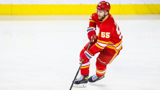 Calgary Flames defenseman Noah Hanifin