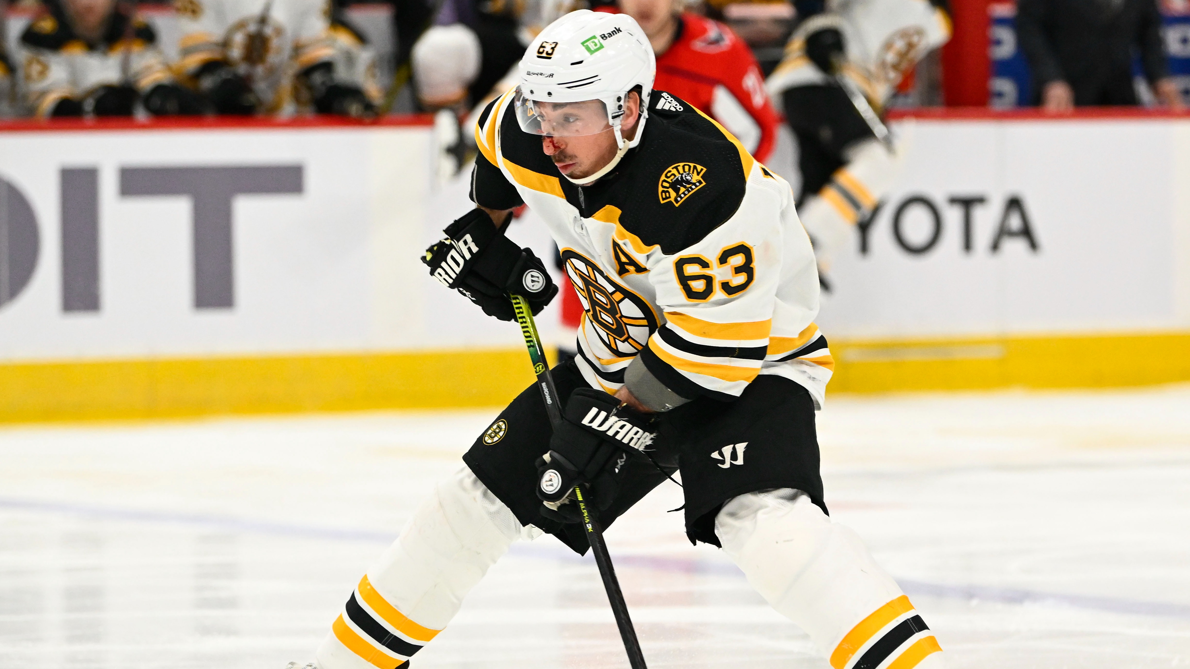 Brad Marchand Scores Twice After Having Nose Bloodied In Bruins Victory