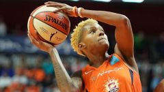 WNBA free agent point guard Courtney Williams