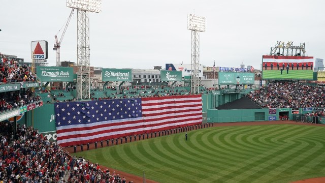 A general view of Fenway Park