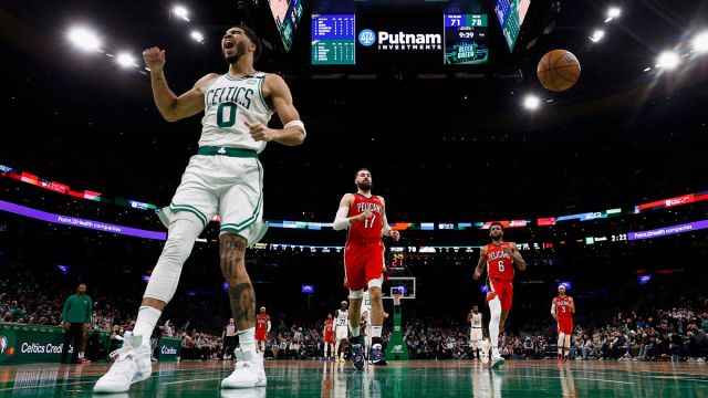 Boston Celtics forward Jayson Tatum