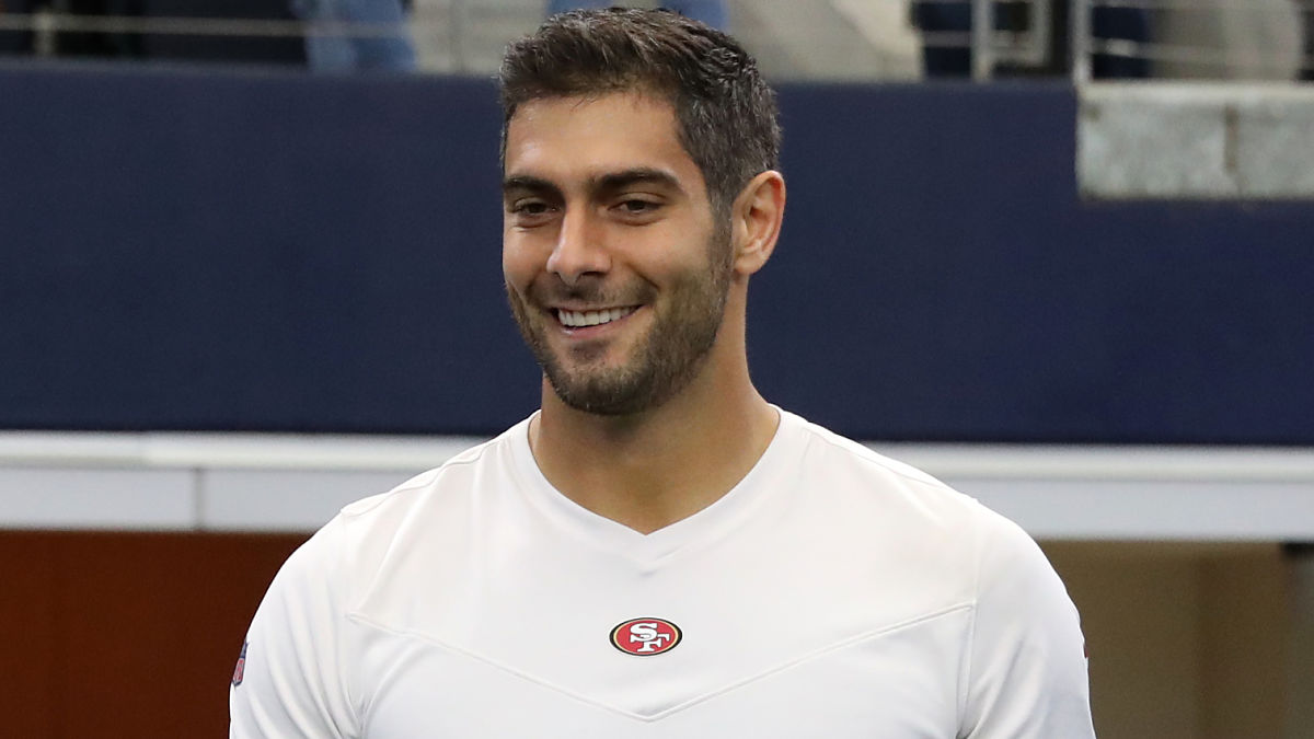 ESPN projects 49ers to ship Jimmy Garoppolo to this AFC team