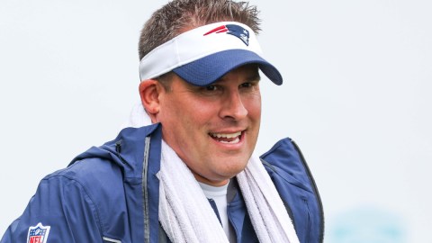 New England Patriots offensive coordinator Josh McDaniels