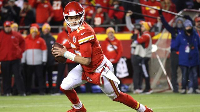 Kansas City Chiefs quarterback Patrick Mahomes