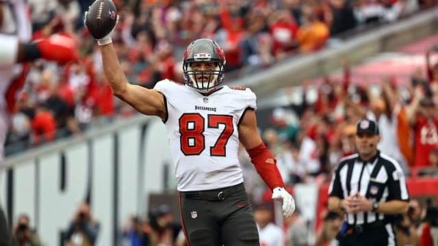 Tampa Bay Buccaneers tight end Rob Gronkowski