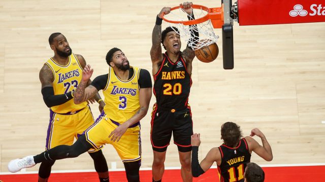NBA: Los Angeles Lakers at Atlanta Hawks