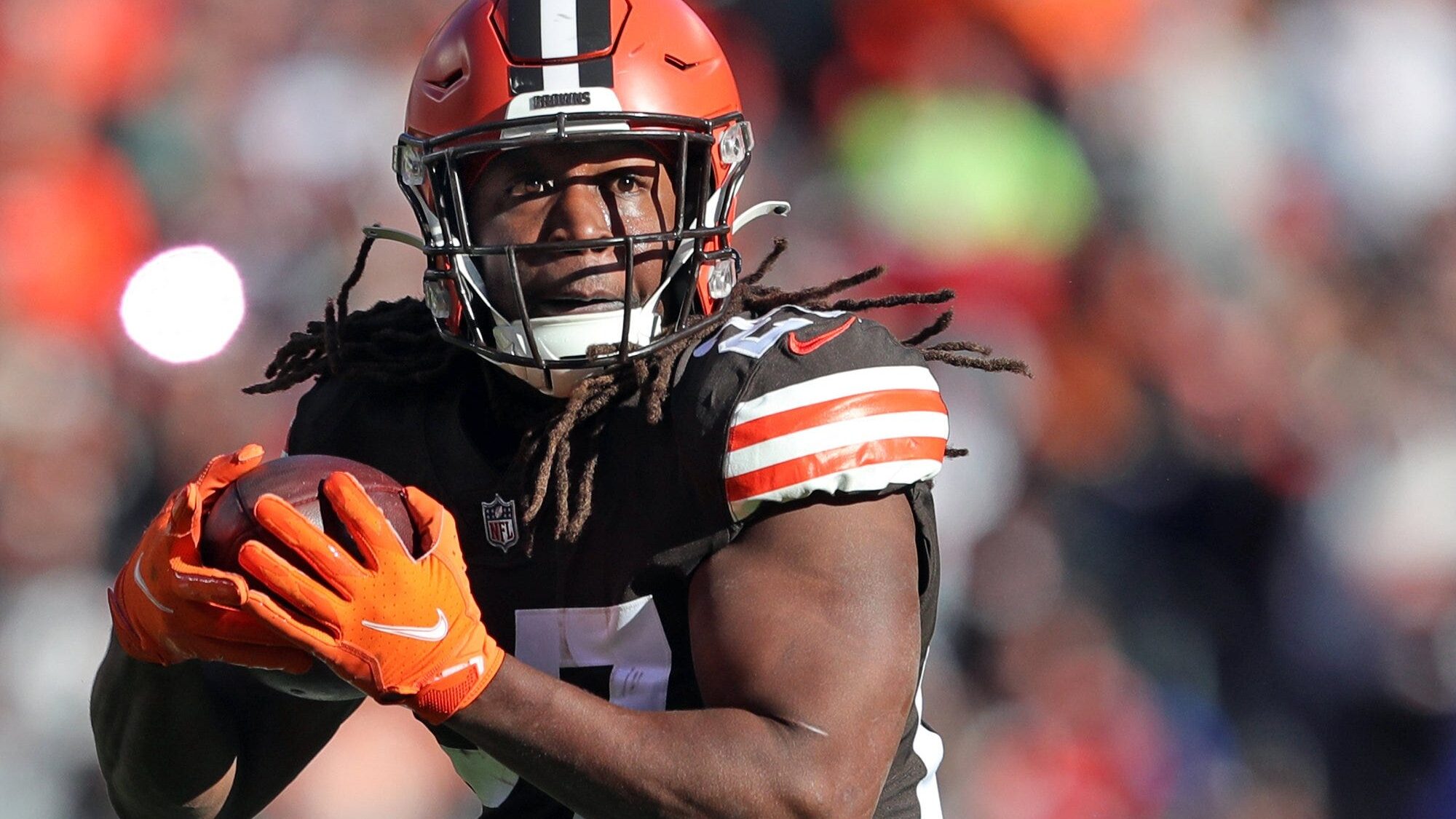 Browns running back Kareem Hunt inactive against Steelers on Monday Night  Football 