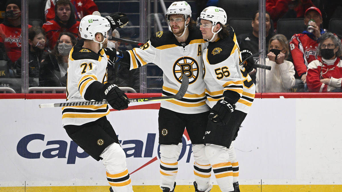 Bruins Wrap: Six Unanswered Goals Power Comeback Vs. Capitals