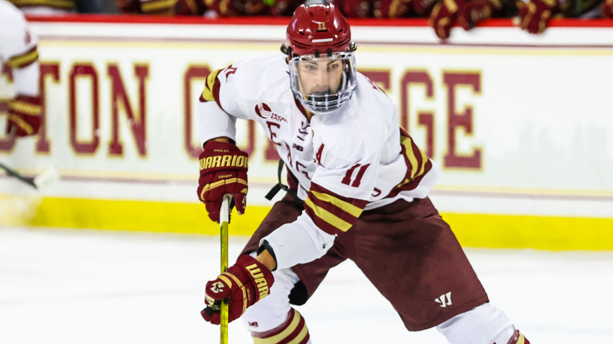 Boston College’s Jack McBain Signs Entry-Level Deal With Coyotes