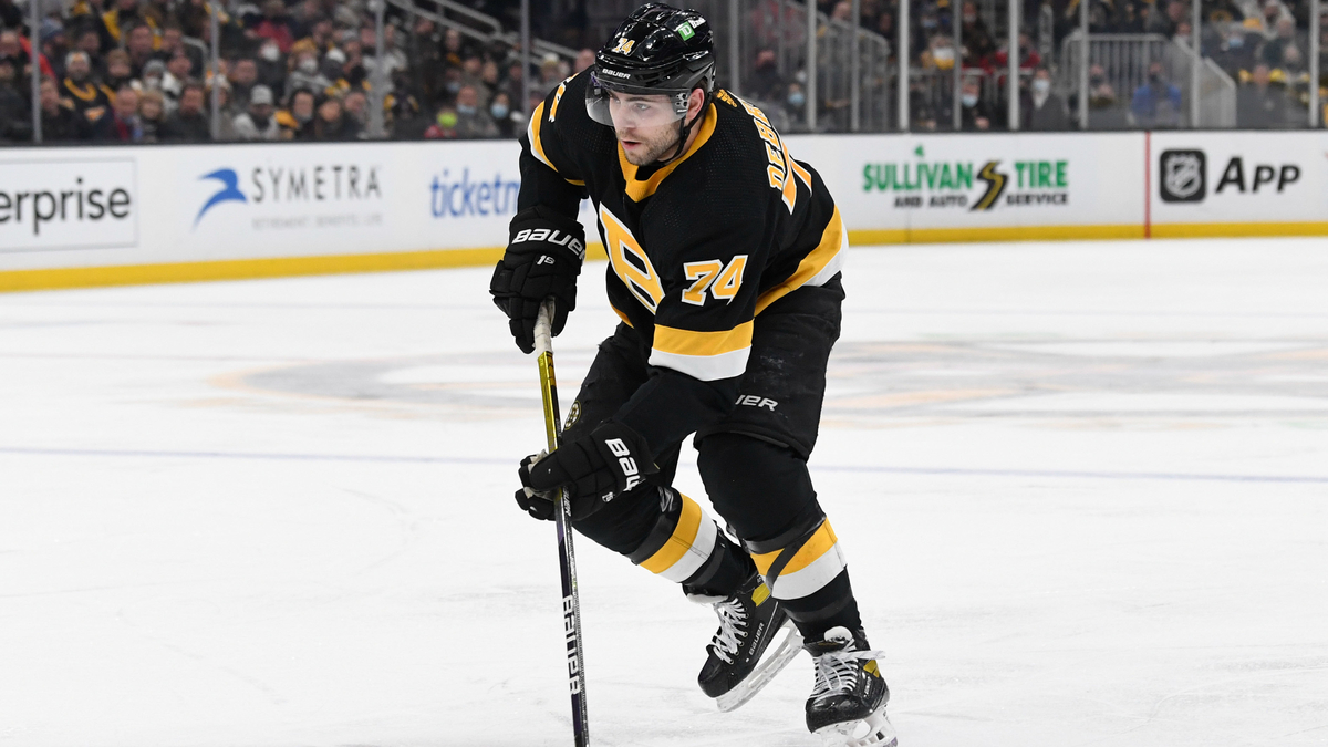Jake DeBrusk Will Play On Top Line In Brad Marchand's Absence Vs. Jets