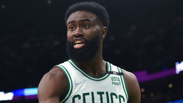 Boston Celtics guard Jaylen Brown