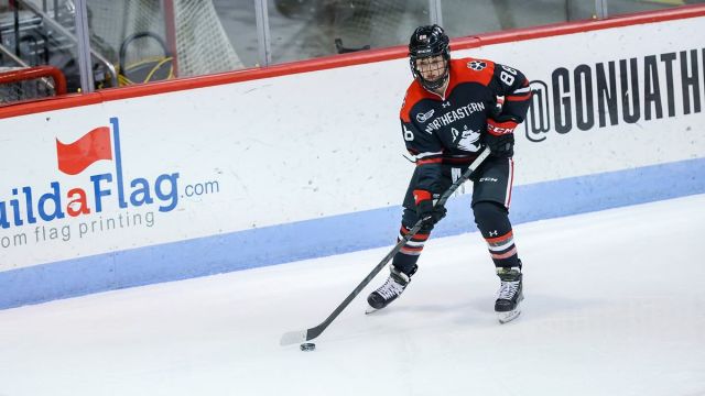 Northeastern women's hockey forward Skylar Irving