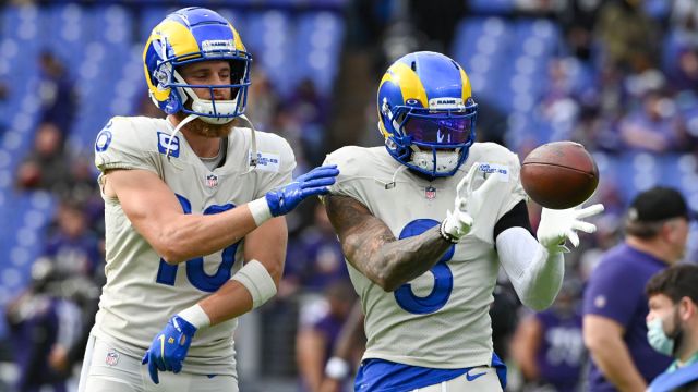 Los Angeles Rams wide receivers Cooper Kupp and Odell Beckham Jr.