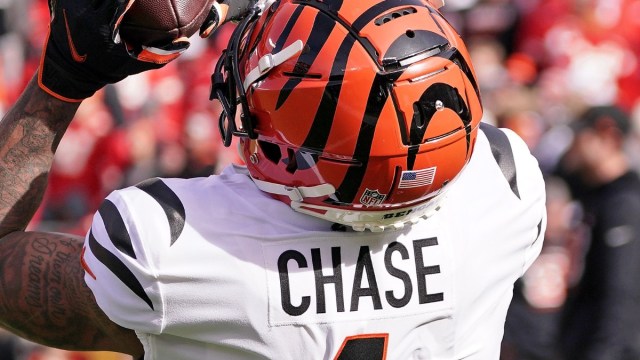 Cincinnati Bengals receiver Ja'Marr Chase