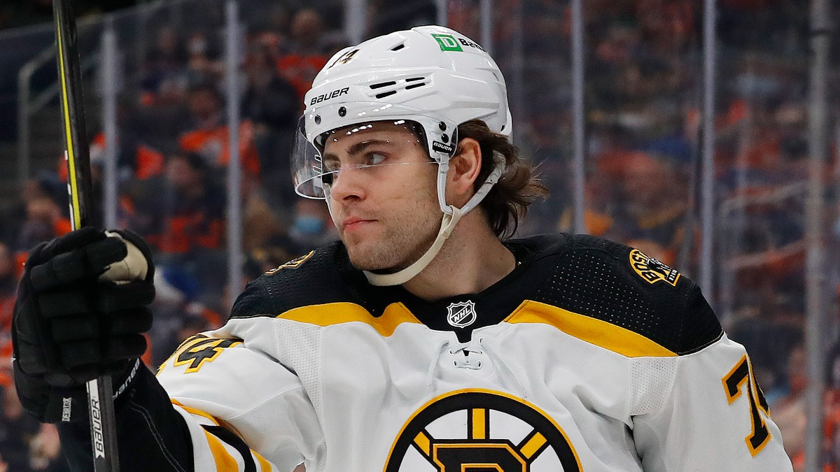 Jake DeBrusk Talks Performance After Scoring Bruins Overtime Winner