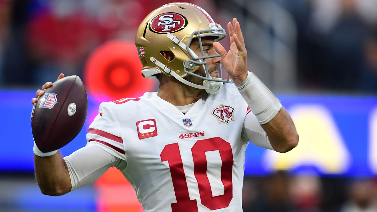 Jimmy Garoppolo reportedly likely to stay with 49ers if they don't take a  'big swing' at quarterback
