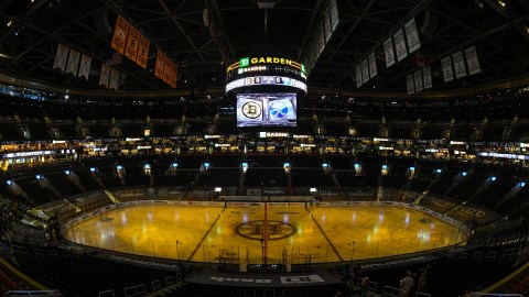 A general view of the TD Garden