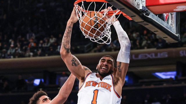 New York Knicks forward Obi Toppin