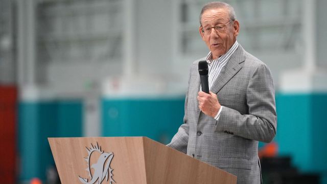 Miami Dolphins owner Stephen M. Ross