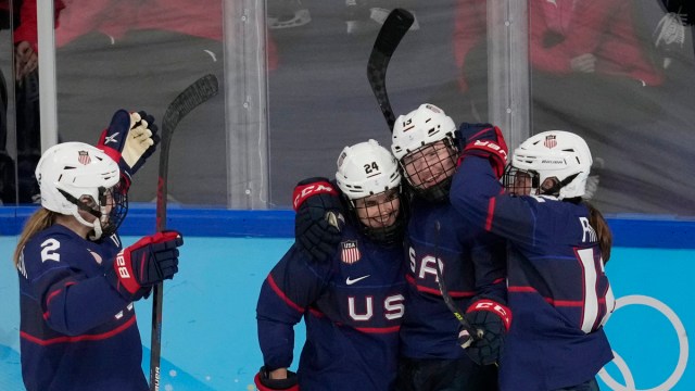 Team USA Women's Olympic hockey team