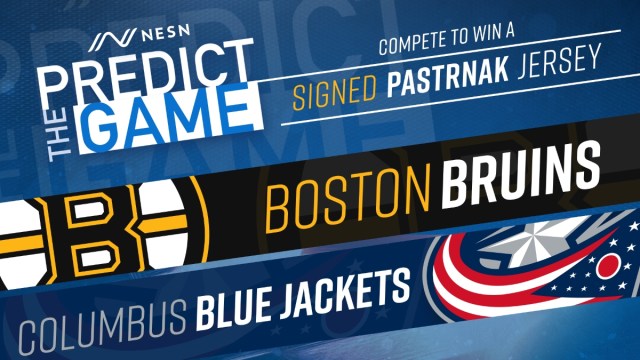 Bruins-Blue Jackets 'Predict The Game'