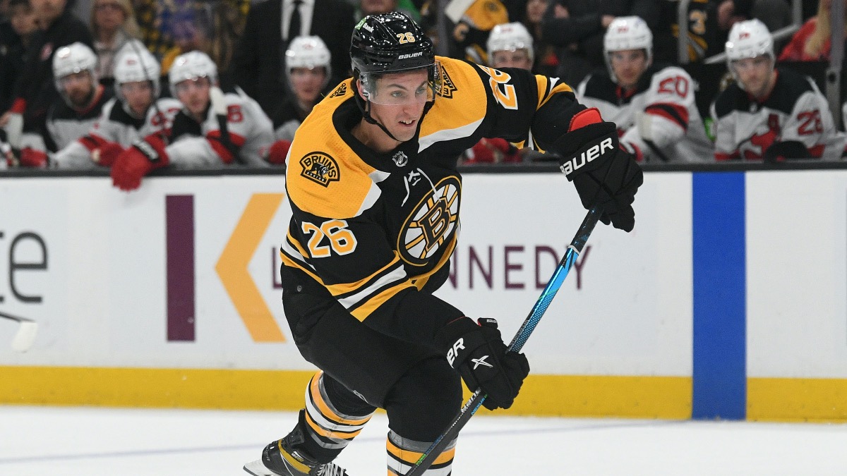 Mass. Native Marc McLaughlin Nets Second-Career Goal For Bruins