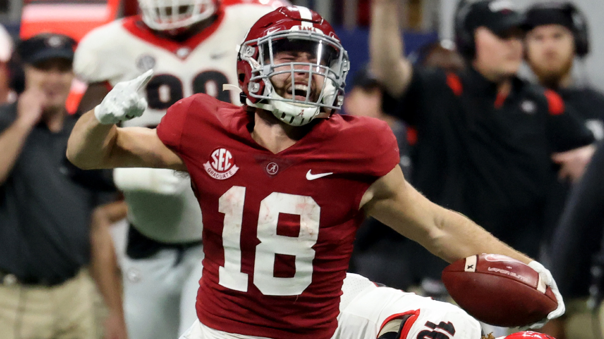 Patriots hold Pre-Draft Visit with Alabama WR's John Metchie and Slade  Bolden