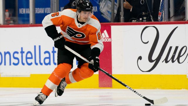 Philadelphia Flyers defenseman Travis Sanheim