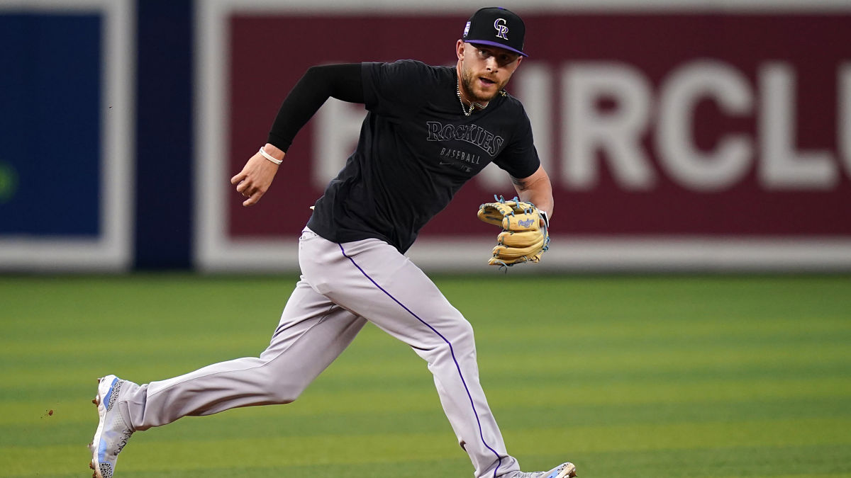 Trevor Story's opening day jersey sold for an insane amount of