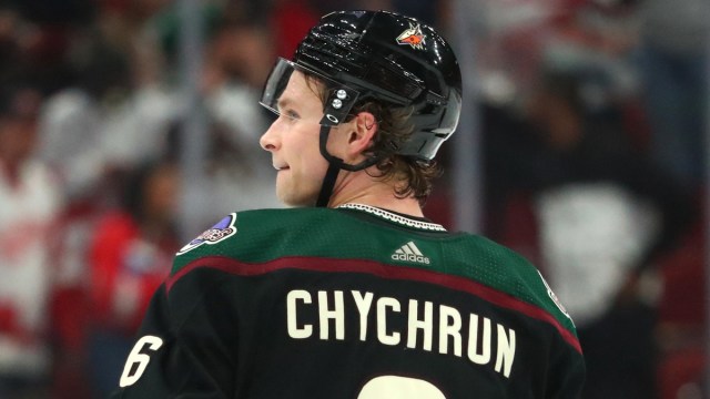 Arizona Coyotes defenseman Jakob Chychrun