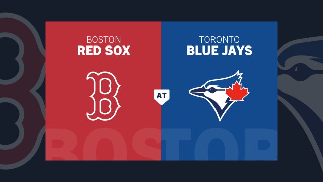 Boston Red Sox at Toronto Blue Jays gameday matchup graphic
