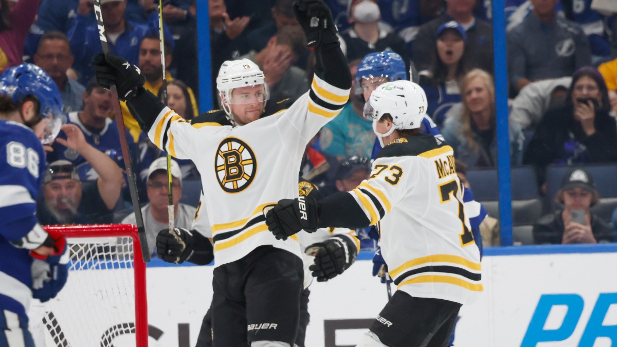 Bruins Wrap: Charlie Coyle Seals Overtime Victory Vs. Lightning