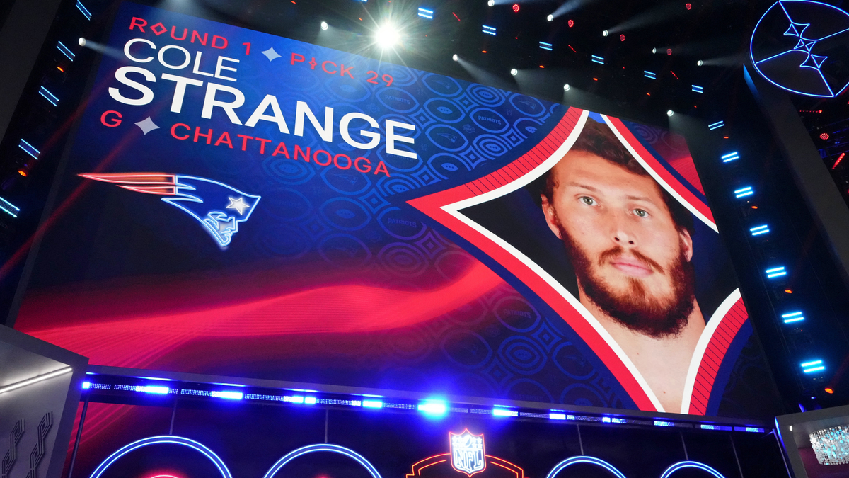 ESPN's Mel Kiper calls Patriots draft pick Cole Strange a head