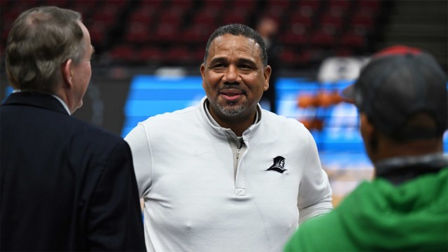 Providence College basketball coach Ed Cooley