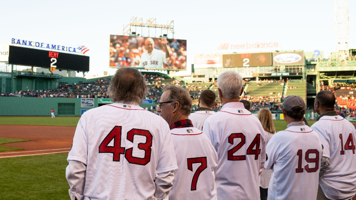 Watch Red Sox's Amazing Ceremony Honoring Boston Legend Jerry Remy