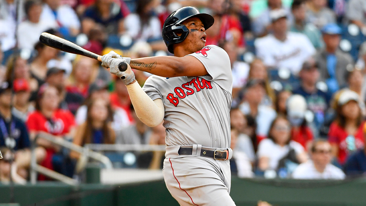 Rafael Devers joins Manny Ramirez and David Ortiz in Red Sox lore