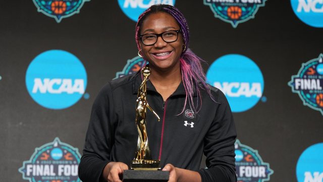 NCAA Womens Basketball: AP and WBCA Coach and Player of the Year Press Conferences