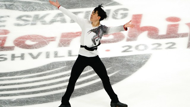 United States Figure Skater Vincent Zhou