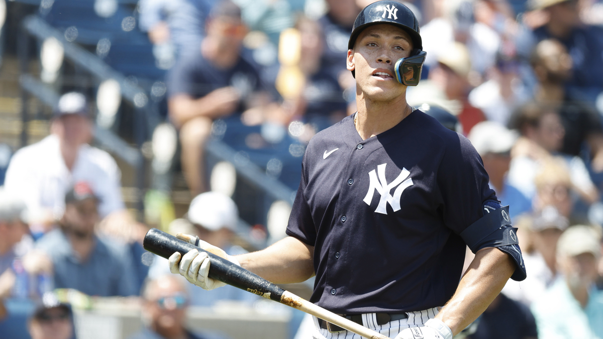 Aaron Judge doubles for the Thunder 