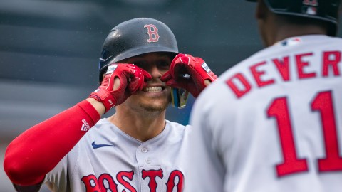Boston Red Sox outfielder Kiké Hernández