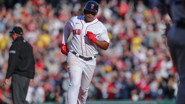 Boston Red Sox third baseman Rafael Devers