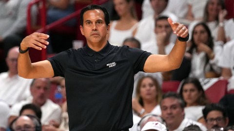 Miami Heat coach Erik Spoelstra
