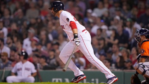 Boston red Sox designated hitter J.D. Martinez