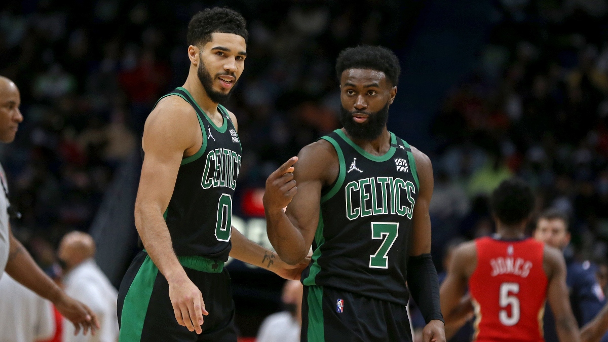 Here's where Jayson Tatum and Jaylen Brown rank in NBA jersey sales