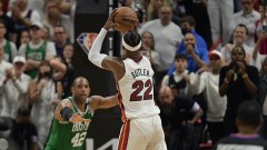 Miami Heat forward Jimmy Butler, Boston Celtics center Al Horford