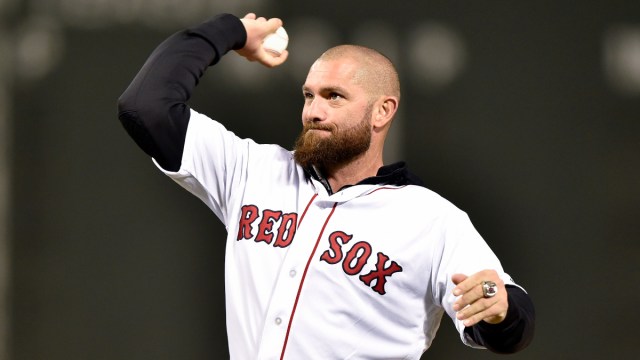 Former Boston Red Sox outfielder Jonny Gomes