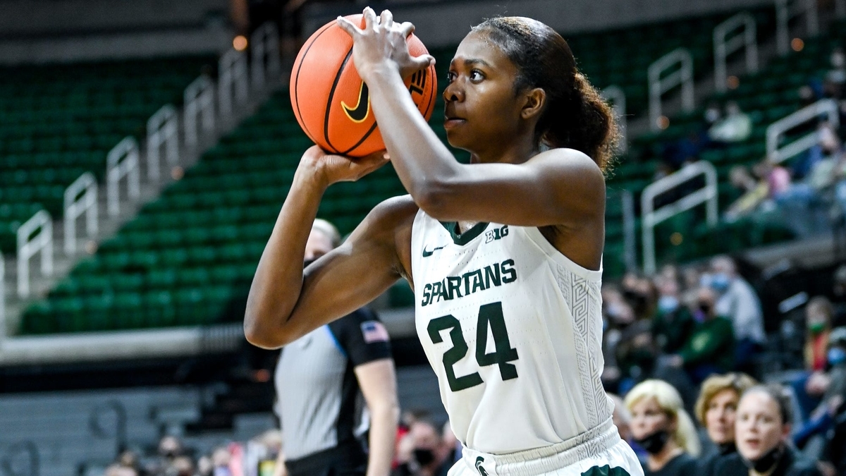 Michigan State's Nia Clouden taken by Connecticut Sun in WNBA draft