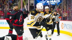 Watch the Boston Bruins and center Patrice Bergeron (37) on Tuesday on NESN